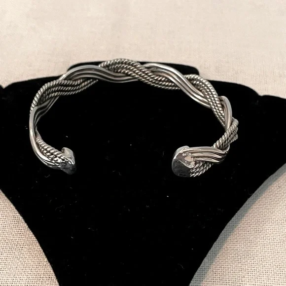 925 Silver Mexico Adjustable Bracelet - Picture 2 of 5
